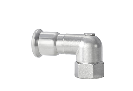 Service Угольник переходной 90° с внутренней резьбой (короткий)